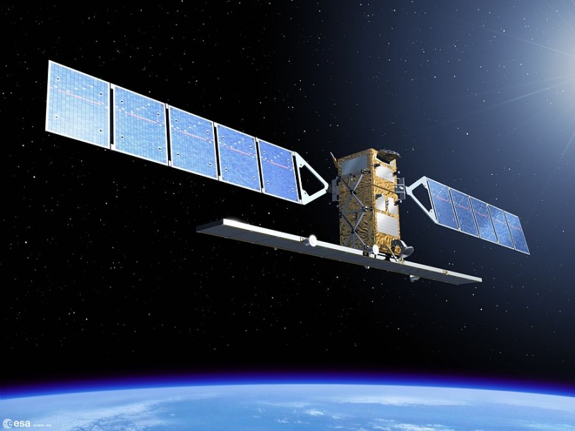 Le satellite européen ENVISAT est souvent sollicité. Crédits : ESA. 